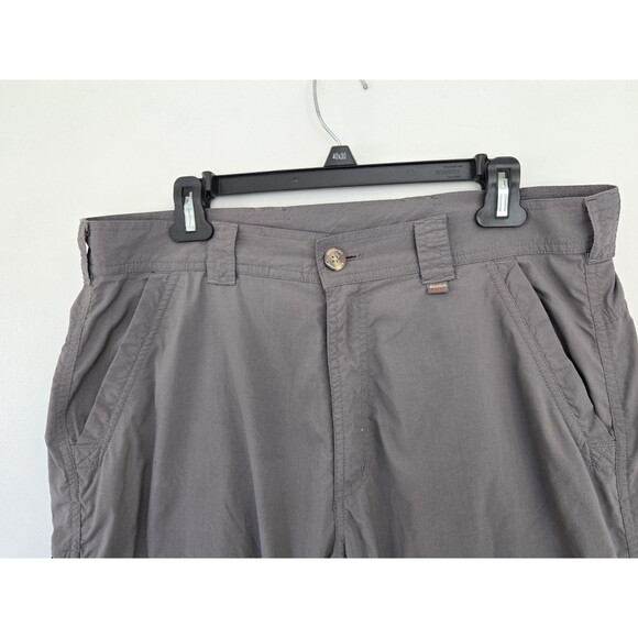 ExOfficio Pants Mens 34 Insect Shield Convertible Hiking Charcoal Outdoors - Picture 2 of 8